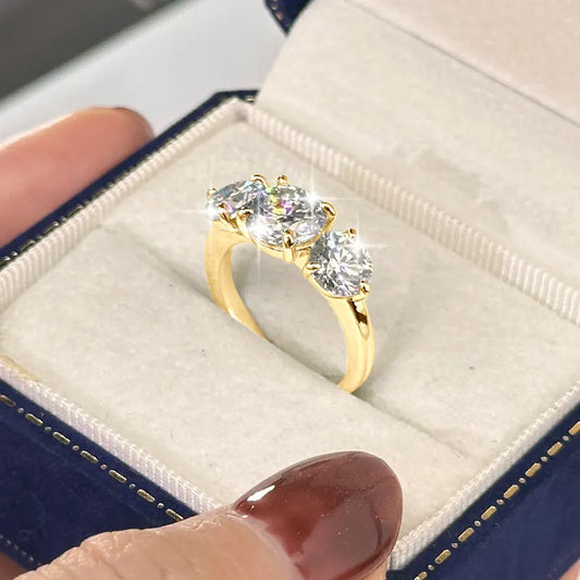 4CT Moissanite Ring - Maison Novaire #