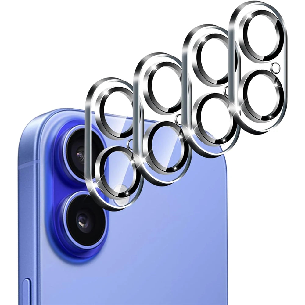 4PCS Camera Lens Screen Protector for iPhone 16 Plus and 16 pro. - Maison Novaire #