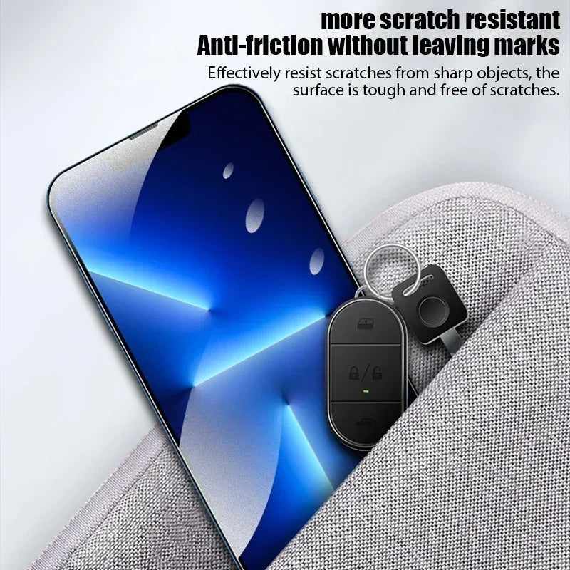 4Pcs Matte Tempered Glass For iPhone - Maison Novaire