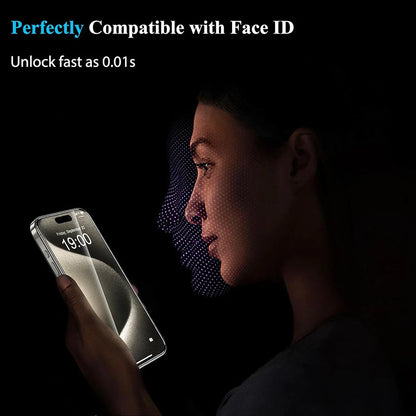 4Pcs Tempered Glass For iPhone 16 15 14 13 12 11 Pro Max - Maison Novaire
