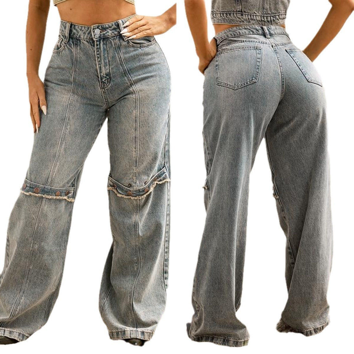 Y2k Baggy  Streetwear Denim Pants