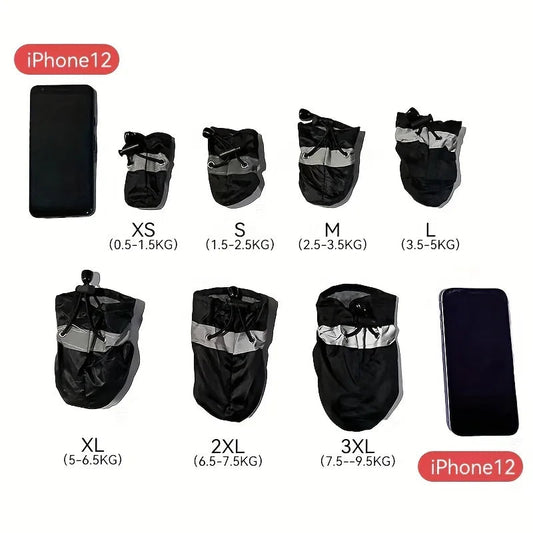 4pcs Water-Resistant Dog Shoes. - Maison Novaire #