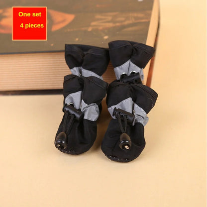 4pcs Water-Resistant Dog Shoes. - Maison Novaire #