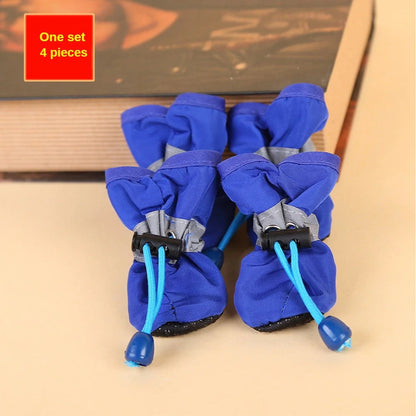 4pcs Water-Resistant Dog Shoes. - Maison Novaire #