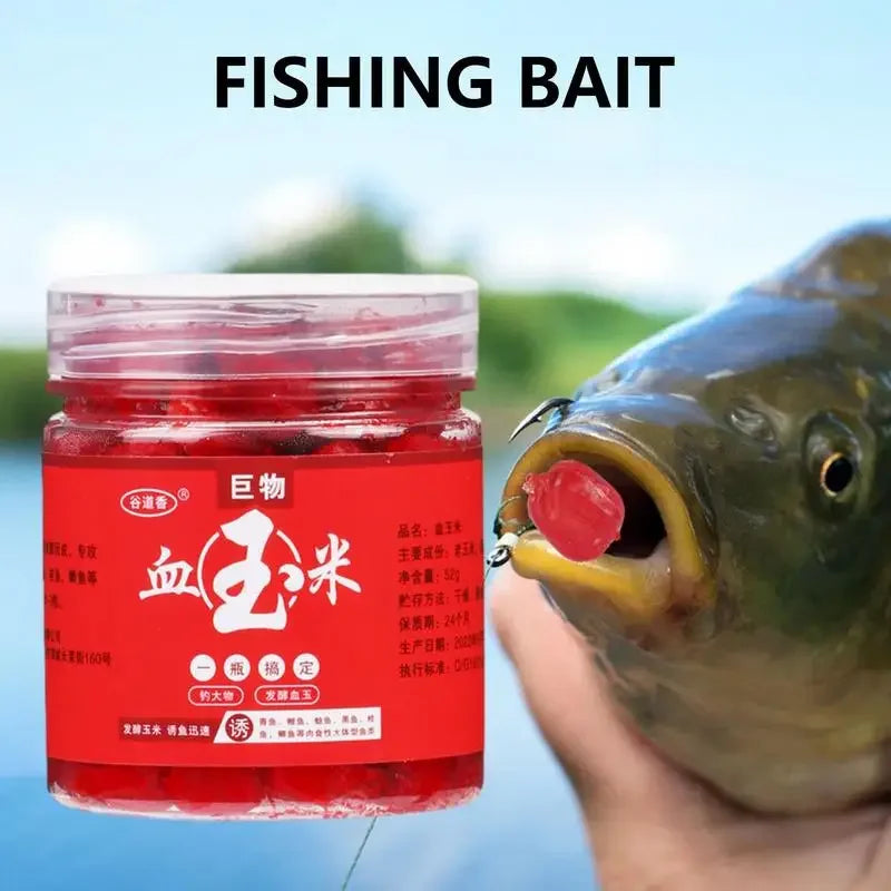 52g Blood Corn Fish Attractants. - Maison Novaire #