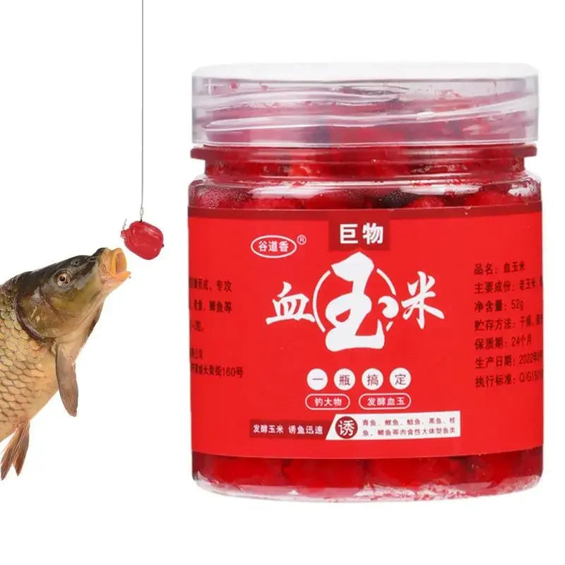52g Blood Corn Fish Attractants. - Maison Novaire #