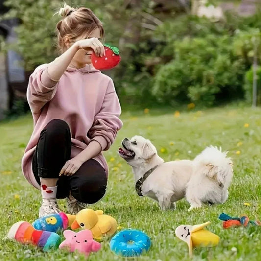 7-piece set of Puppy sound Toys. - Maison Novaire #