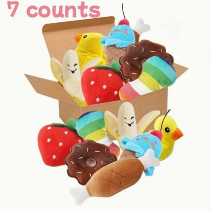 7-piece set of Puppy sound Toys. - Maison Novaire #