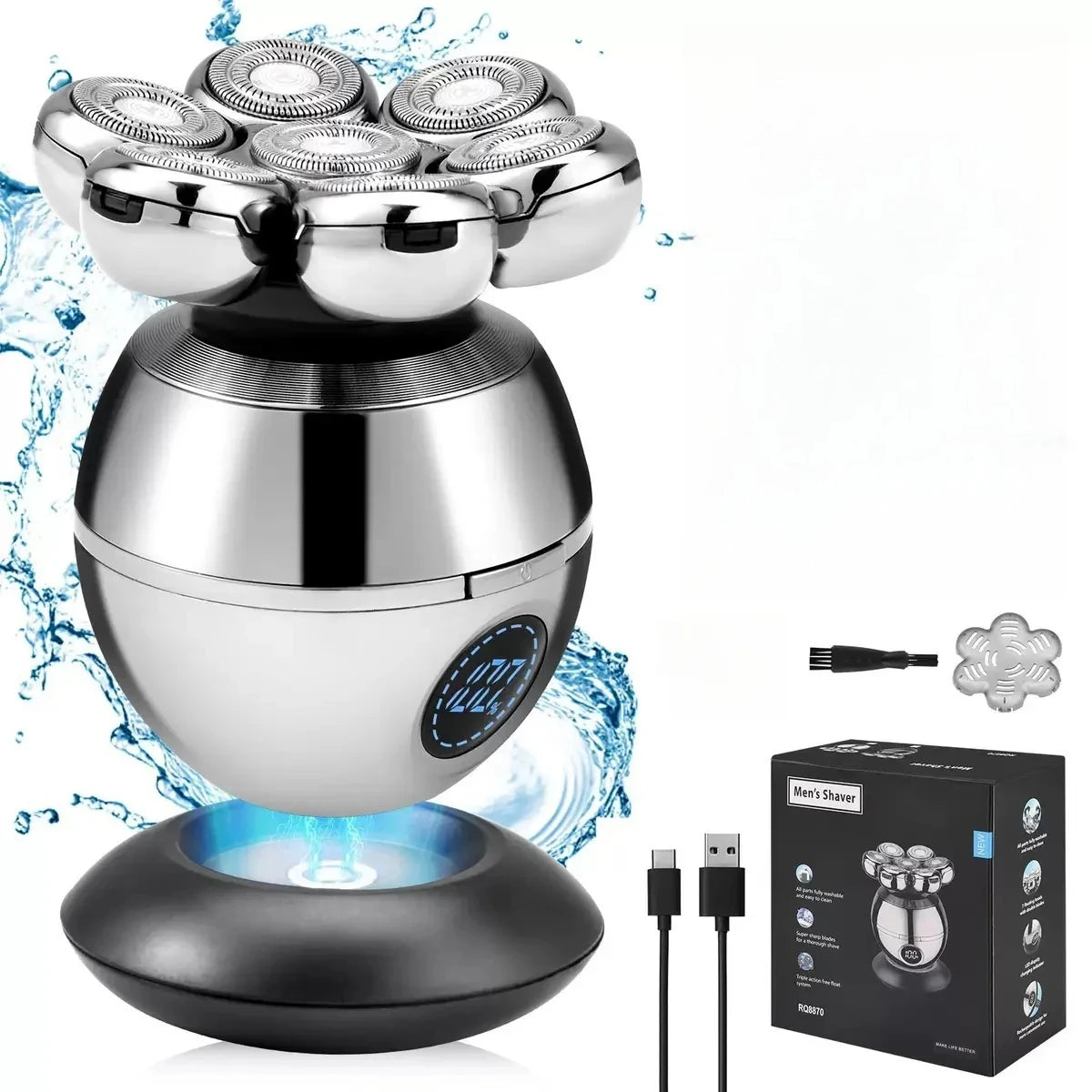 7D Floating Head Electric Shaver - Maison Novaire