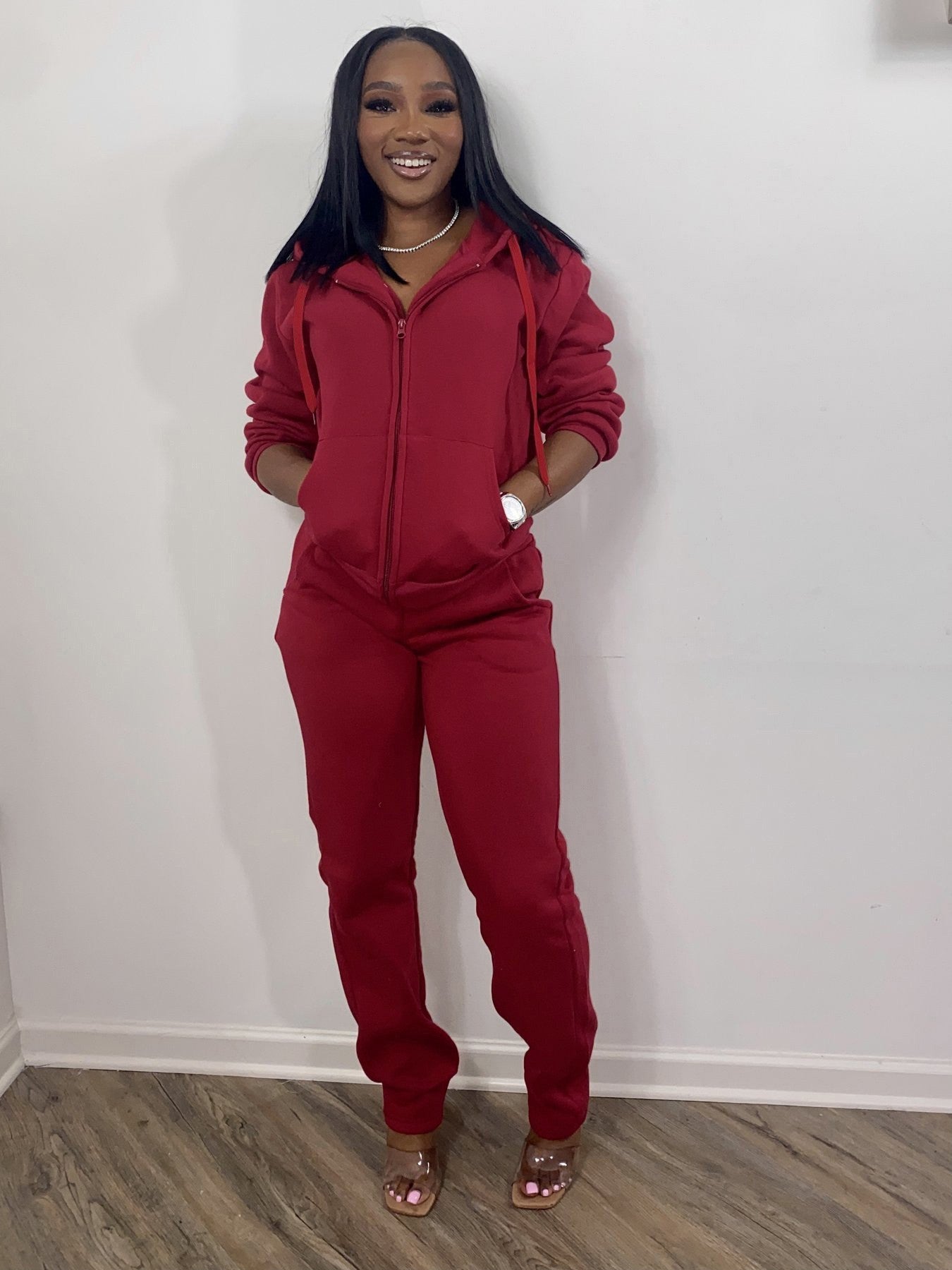 Women 2 Piece Sweatsuit Outfit