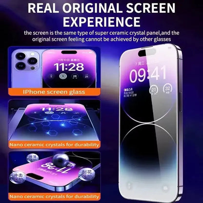 8K HD Tempered Glass Screen Protector For IPhone. - Maison Novaire #