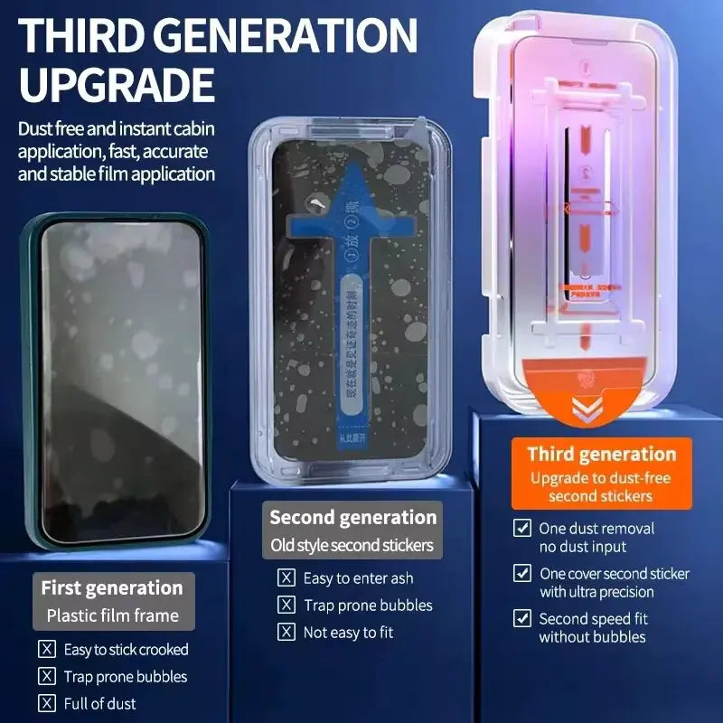 8K HD Tempered Glass Screen Protector For IPhone. - Maison Novaire #