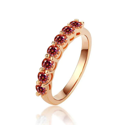 925 Silver Moissanite Eternity Ring | Luxury Engagement & Wedding Band - Maison Novaire #