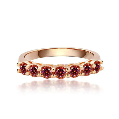 925 Silver Moissanite Eternity Ring | Luxury Engagement & Wedding Band - Maison Novaire #