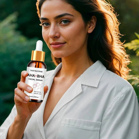 AHA + BHA Exfoliating Face Peel Serum. - Maison Novaire #