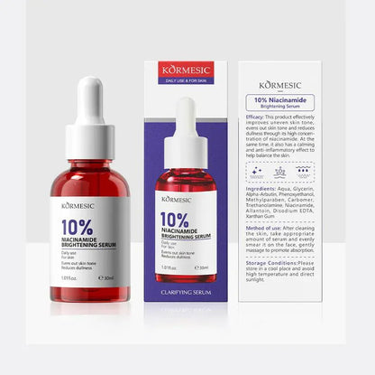 AHA Niacinamide Brightening Face Serum – Anti-Wrinkle. - Maison Novaire #