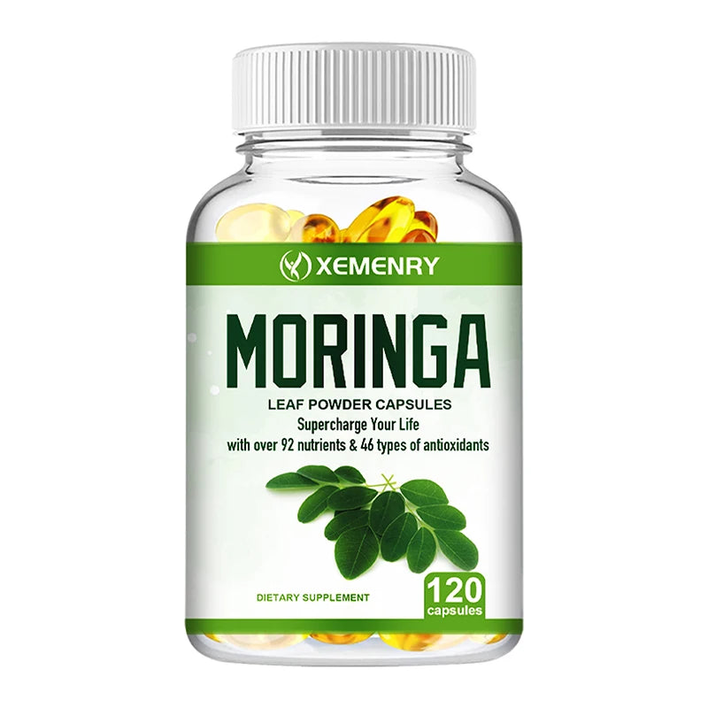 Moringa Supplement - Support Immune System, Energy, Metabolism, Antioxidant