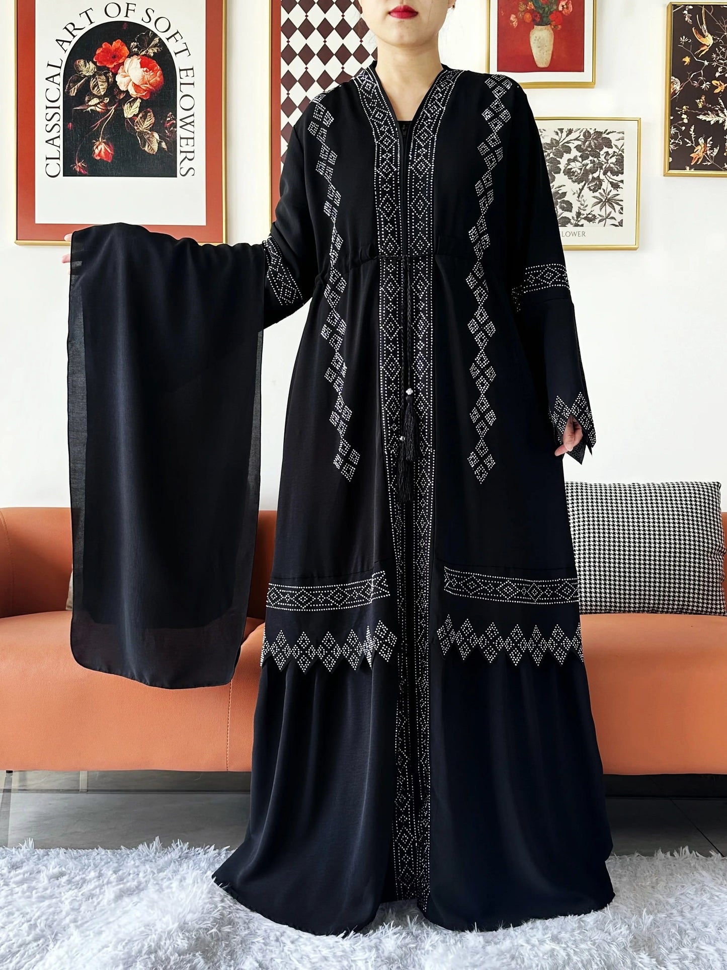 Abaya Muslim Women Dress. - Maison Novaire #