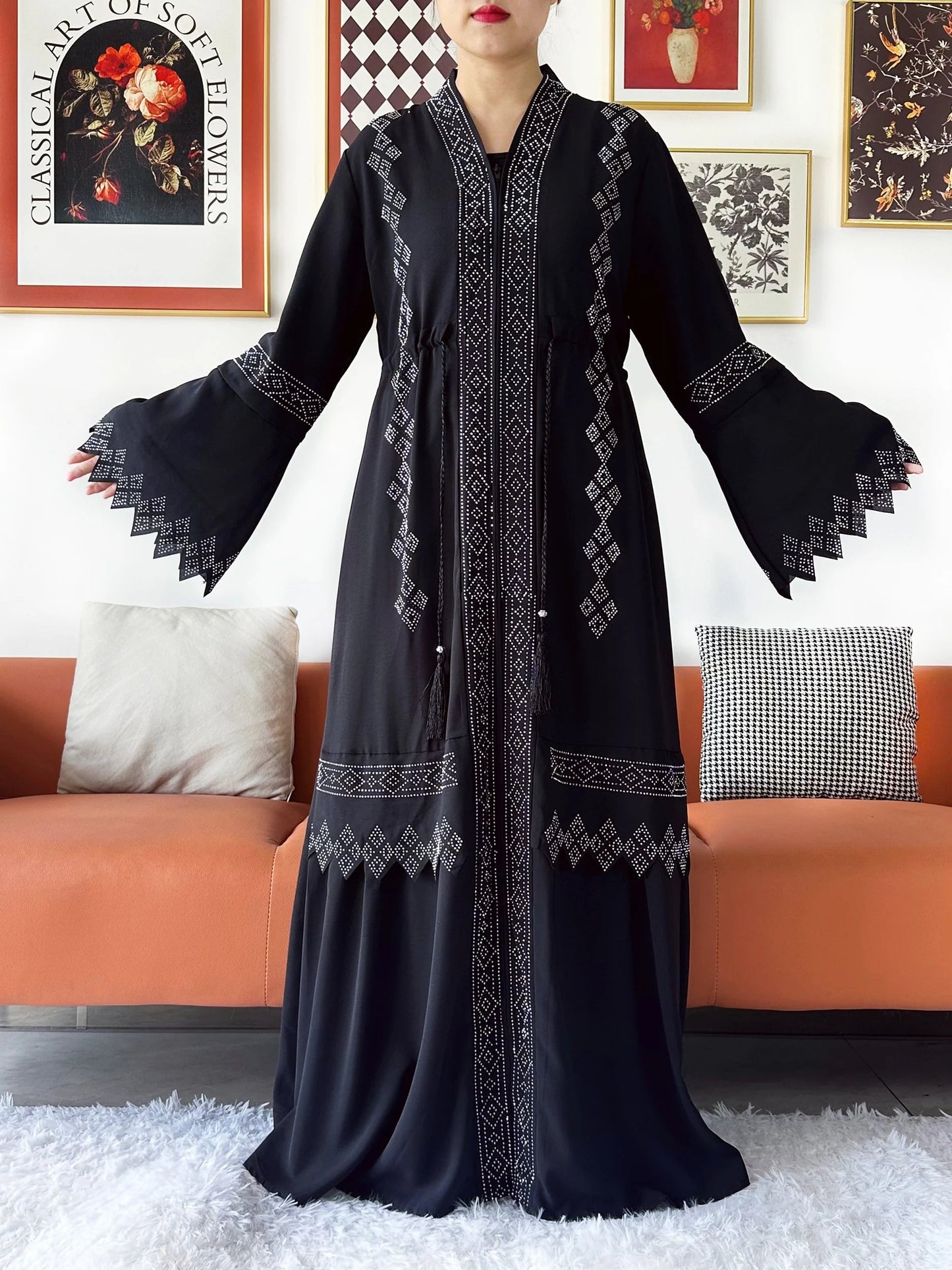 Abaya Muslim Women Dress. - Maison Novaire #