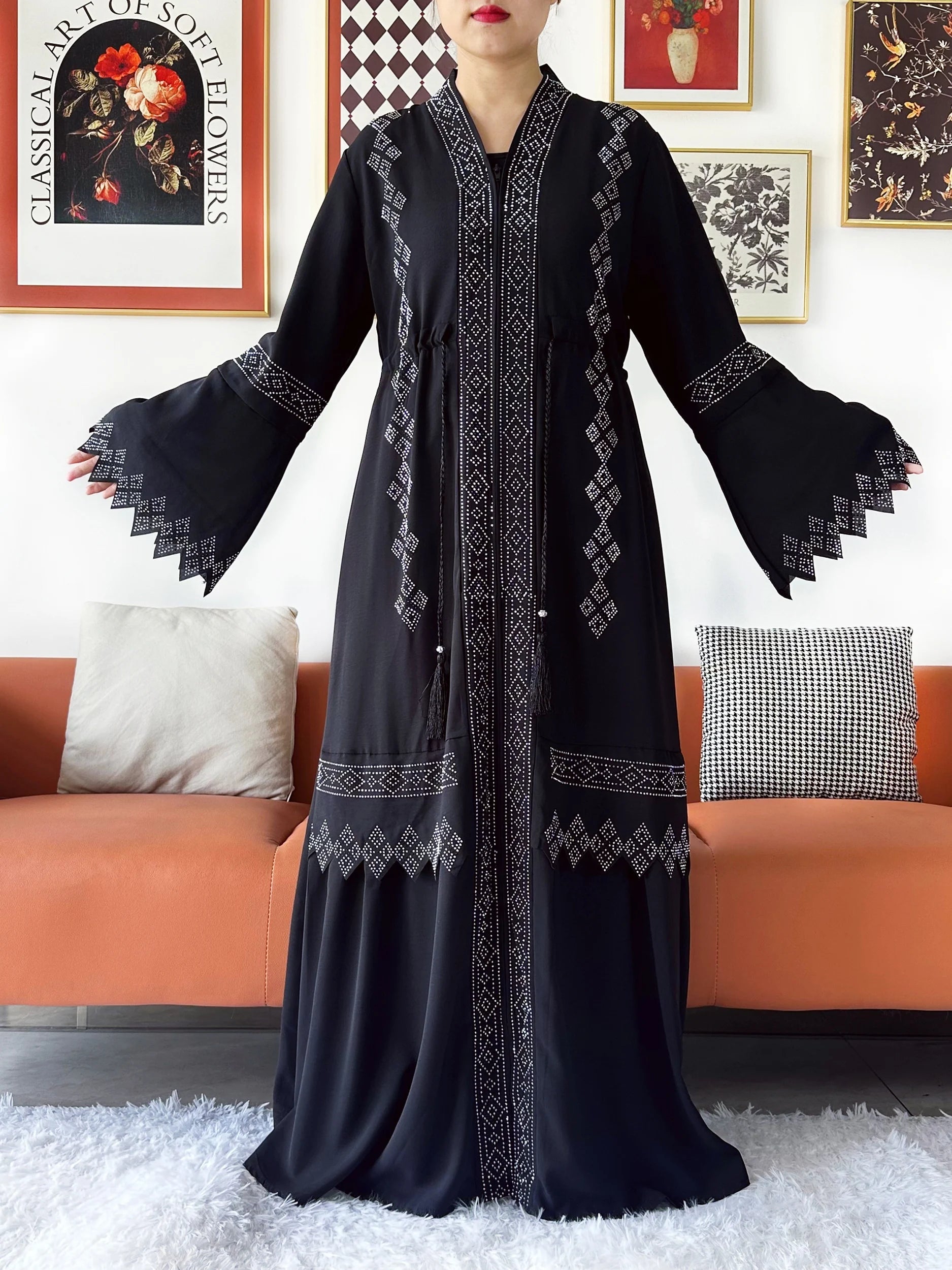 Abaya Muslim Women Dress. - Maison Novaire #