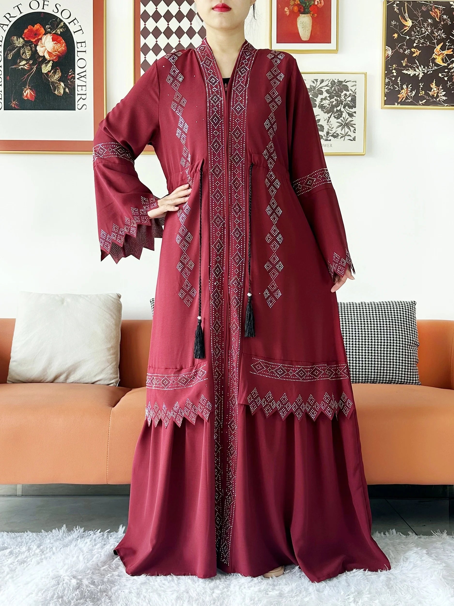 Abaya Muslim Women Dress. - Maison Novaire #