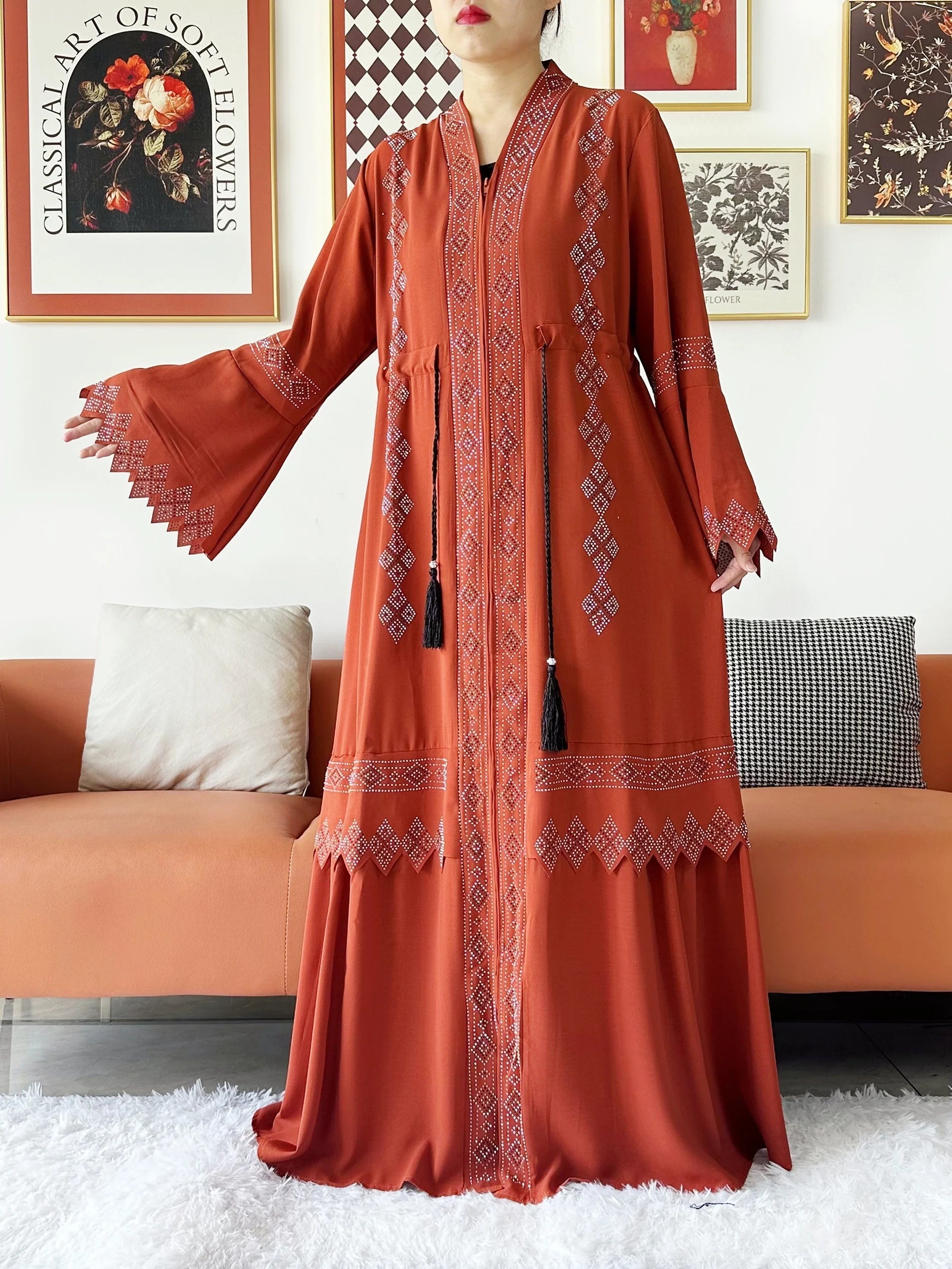 Abaya Muslim Women Dress. - Maison Novaire #