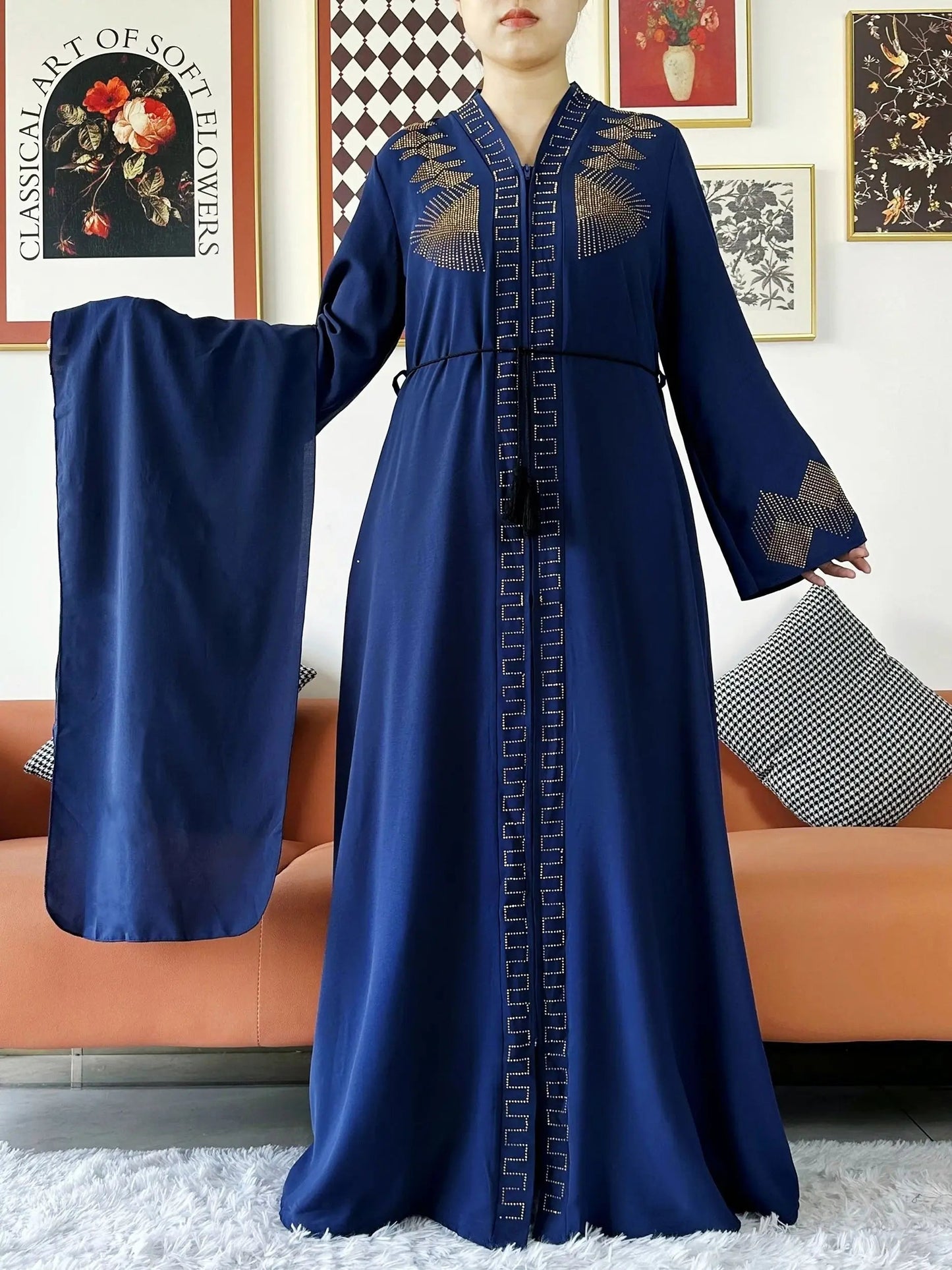 Abaya Muslim Women Dress. - Maison Novaire #