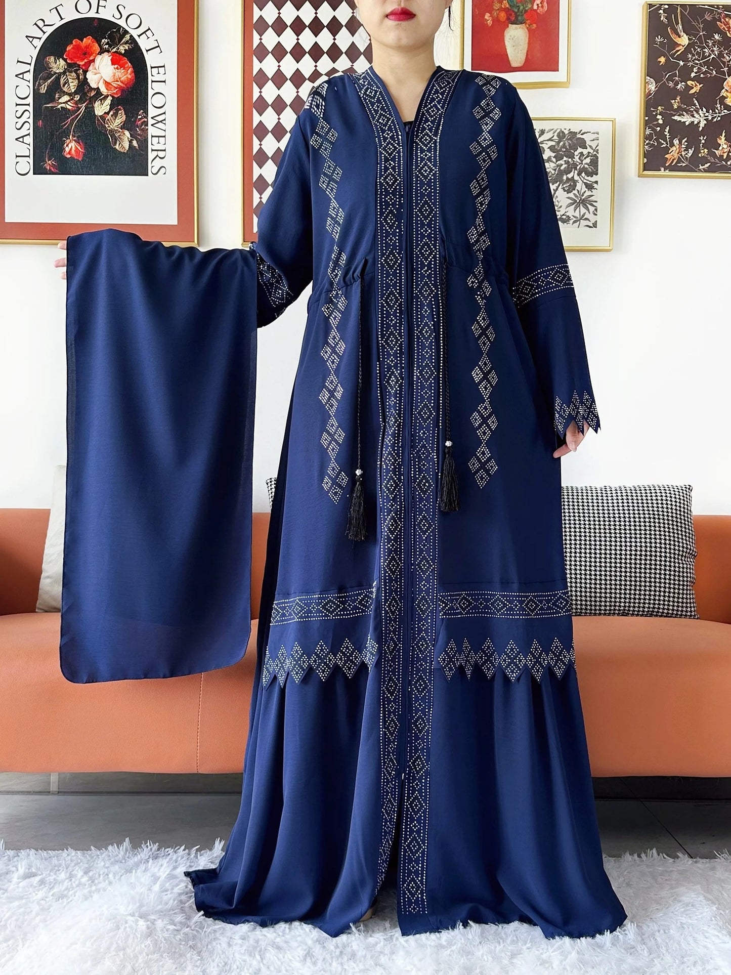 Abaya Muslim Women Dress. - Maison Novaire #