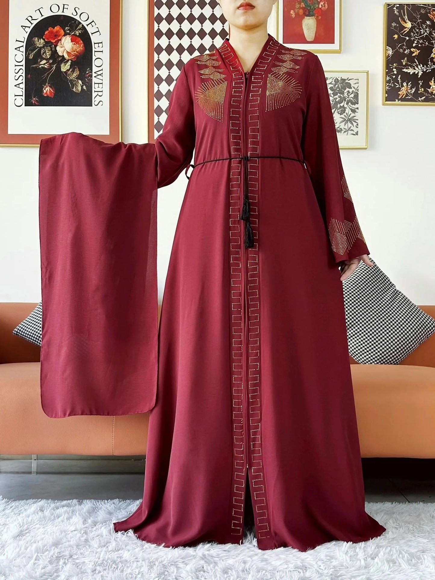 Abaya Muslim Women Dress. - Maison Novaire #