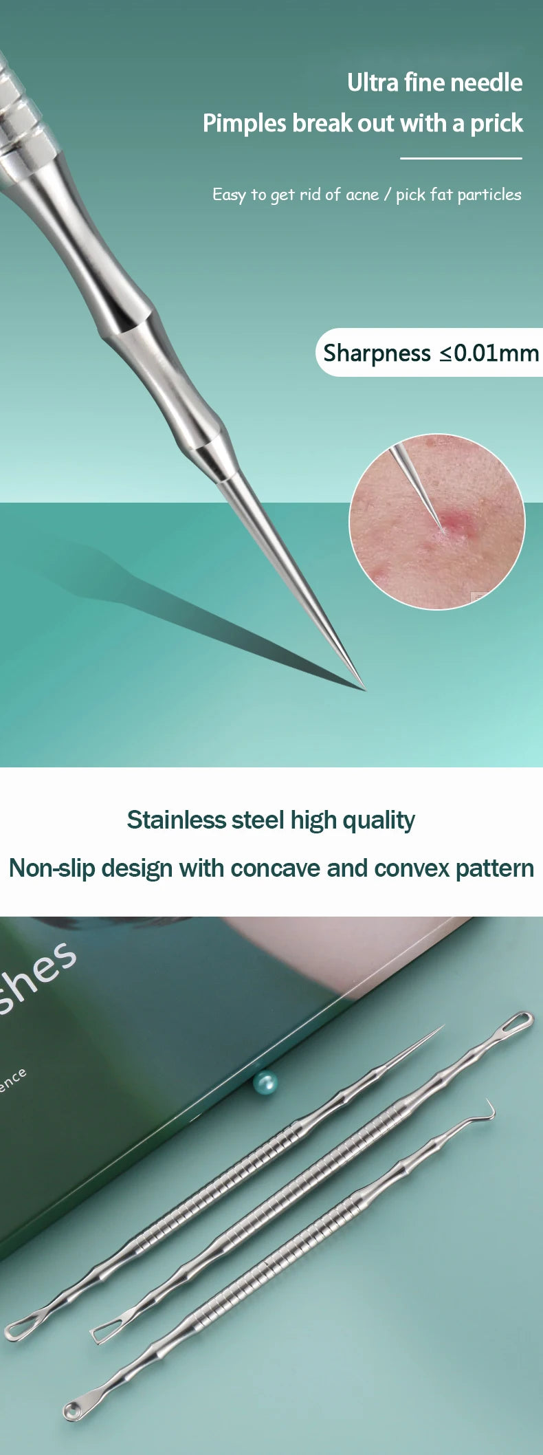 Acne and Pimples Removal Needles. - Maison Novaire #