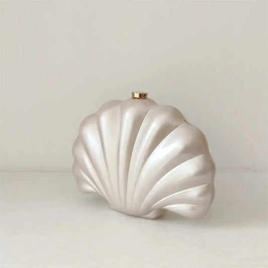 Acrylic Shell Ladies Clutch Purse. - Maison Novaire