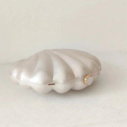 Acrylic Shell Ladies Clutch Purse. - Maison Novaire