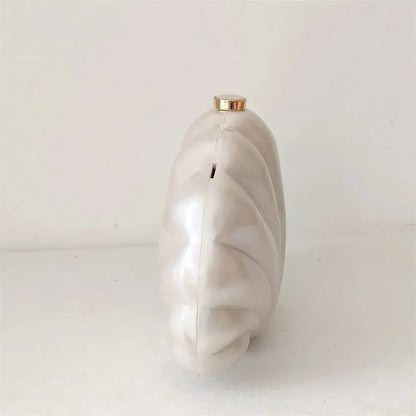Acrylic Shell Ladies Clutch Purse. - Maison Novaire