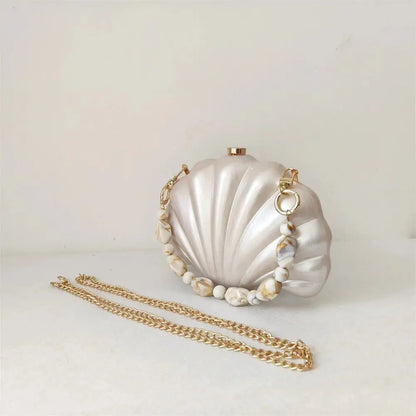 Acrylic Shell Ladies Clutch Purse. - Maison Novaire