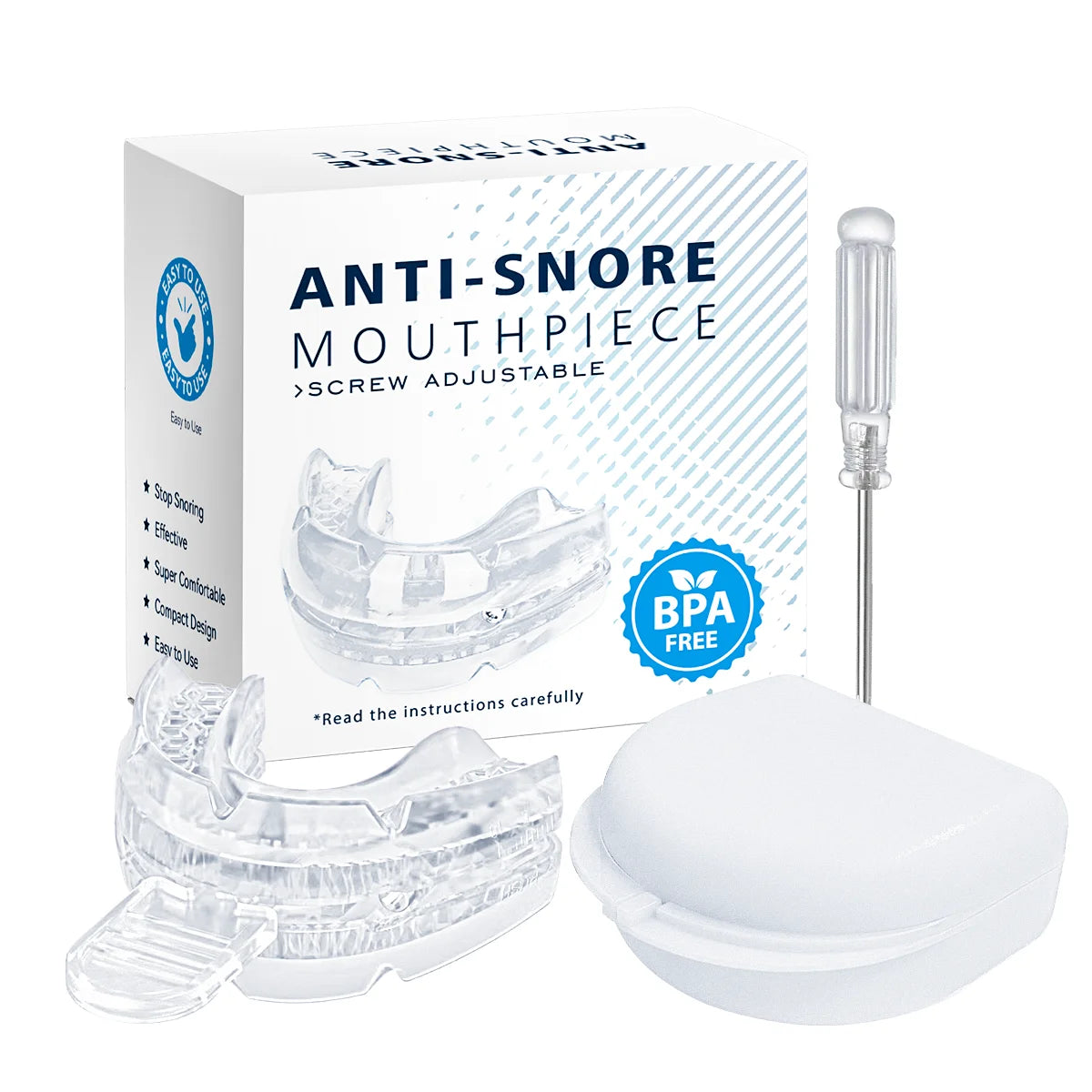 Adjustable Anti Snoring Mouth Guard. - BLAKESTORE-NG