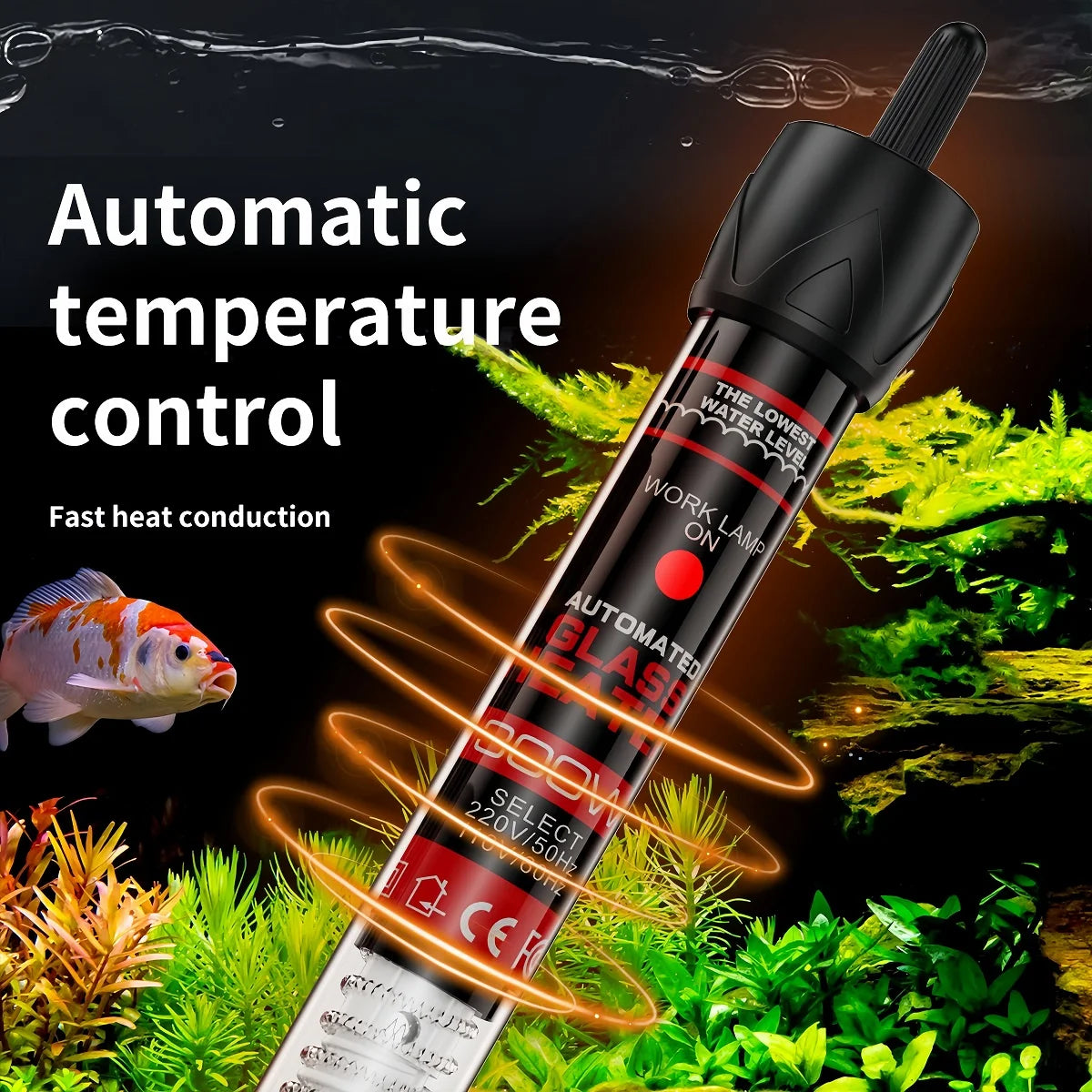 Adjustable Aquarium Temperature Thermostat/Heater Rod. - Maison Novaire #