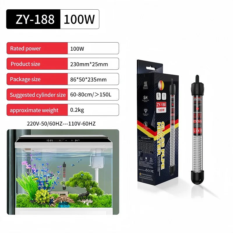 Adjustable Aquarium Temperature Thermostat/Heater Rod. - Maison Novaire #