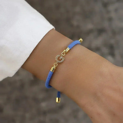 Adjustable Rope Bracelet For Women Jewelry,  A-Z Collections. - BLAKESTORE-NG