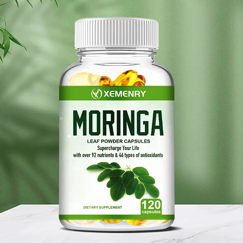 Moringa Supplement - Support Immune System, Energy, Metabolism, Antioxidant