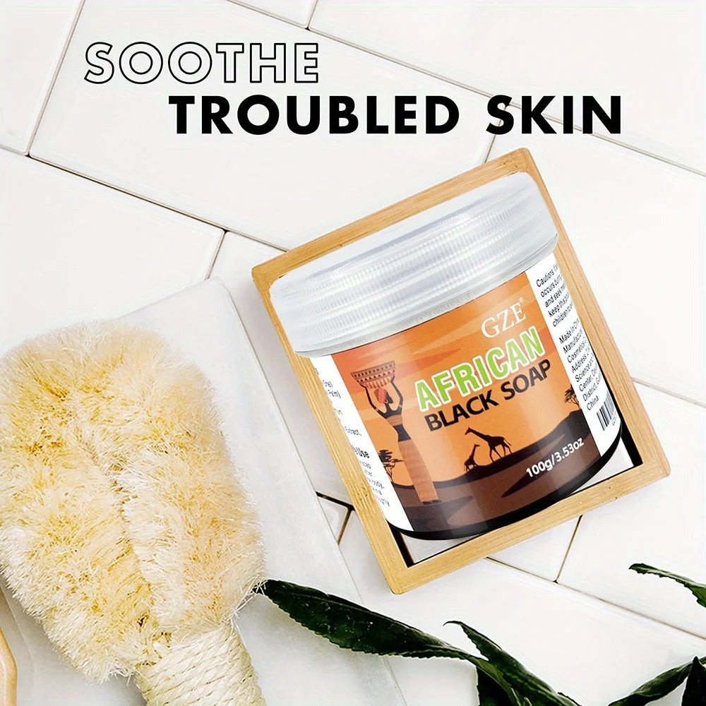 African Black Soap, 3-in-1 cleanser - Maison Novaire #