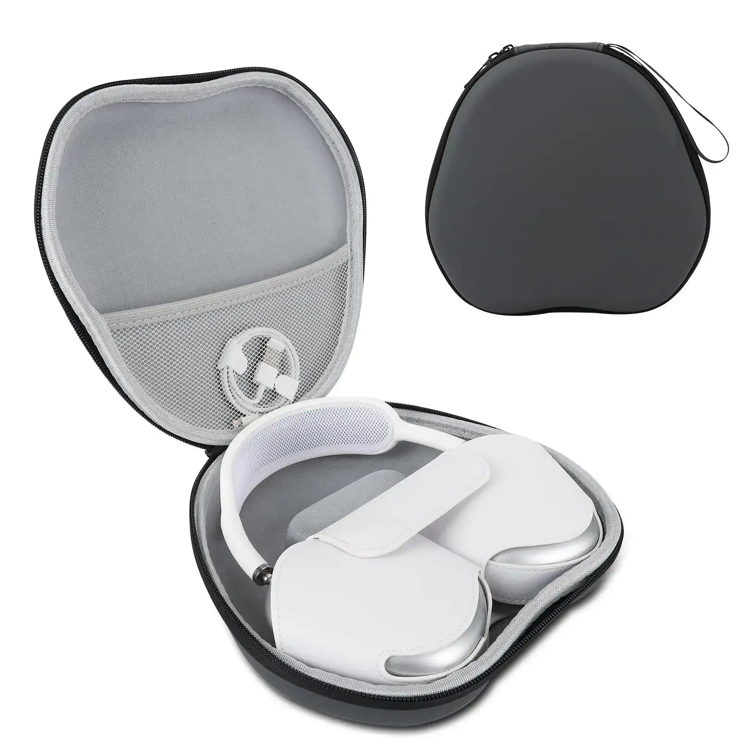 AirPods Max Hard Case | Sleep Mode Smart Shell w/ Mesh Pocket - Maison Novaire