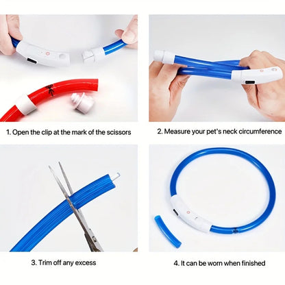 Anti-Lost LED light Dog Collar. - Maison Novaire #