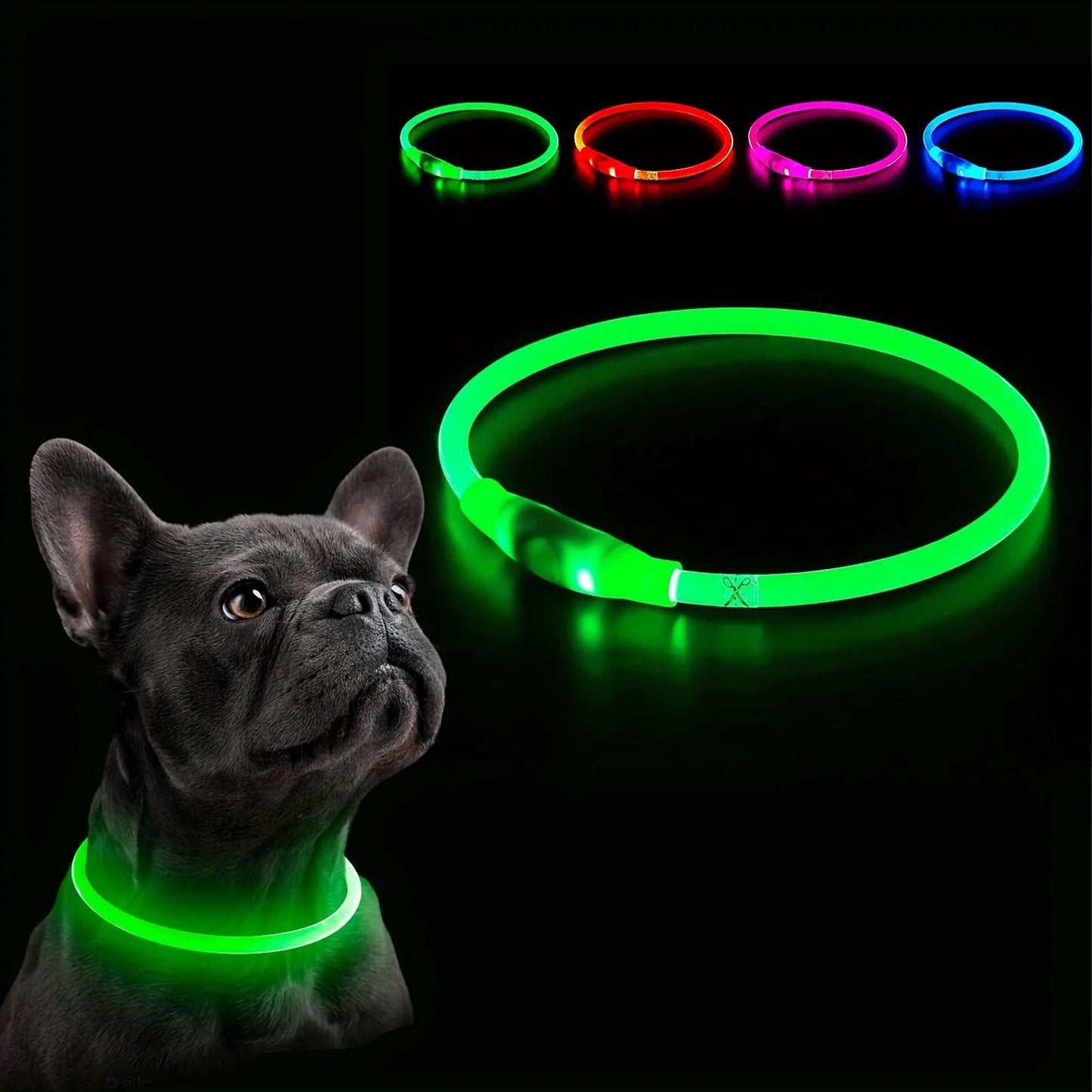 Anti-Lost LED light Dog Collar. - Maison Novaire #