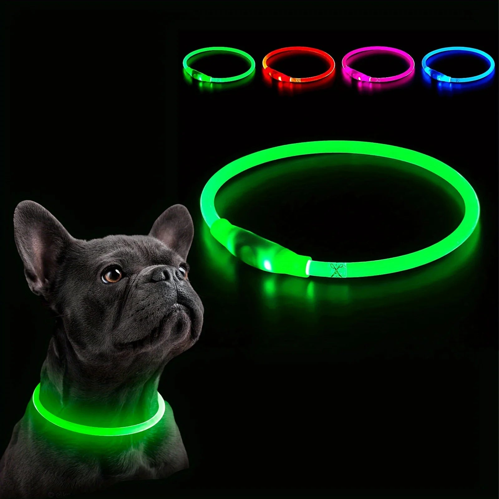 Anti-Lost LED light Dog Collar. - Maison Novaire #