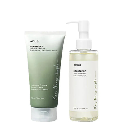 Anua Heartleaf 77 Toner & Cleansing Oil – Pore Care & Deep Hydration - Maison Novaire #