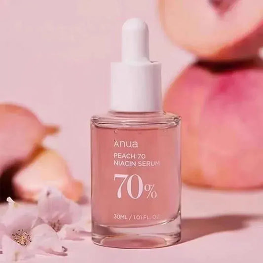Anua Peach 70 Niacinamide Serum – Brightening & Moisturizing Essence (30ml) - BLAKESTORE-NG