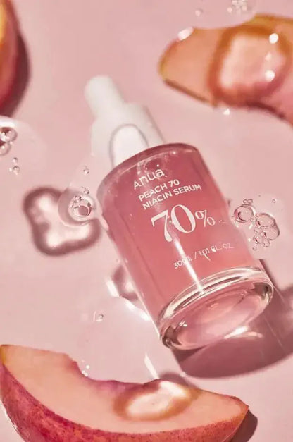 Anua Peach 70 Niacinamide Serum – Brightening & Moisturizing Essence (30ml) - Maison Novaire #
