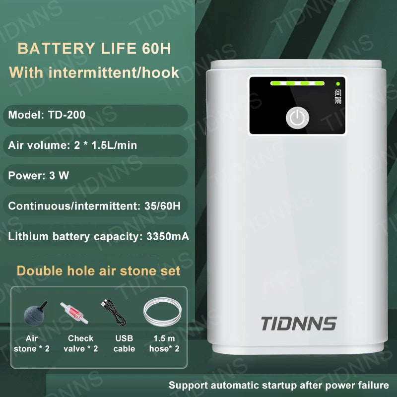 Aquarium Fish Tank Oxygen Pump. - Maison Novaire #