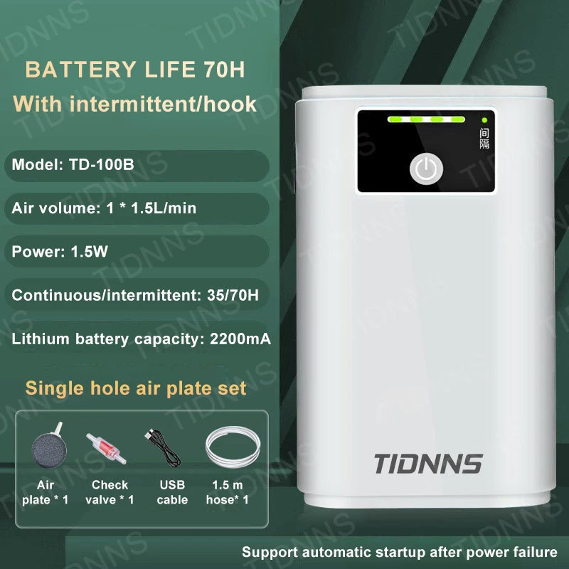 Aquarium Fish Tank Oxygen Pump. - Maison Novaire #