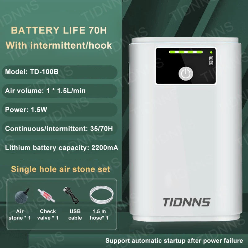 Aquarium Fish Tank Oxygen Pump. - Maison Novaire #